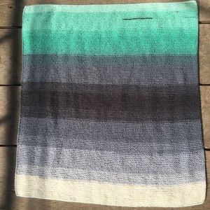 Hand knitted baby blankie